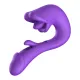 Вибратор — Tongue Flap Dual Vibe, фиолетовый