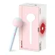 Конфетный вибратор на палочке KISSTOY Lala Pop, 2 мотора, маска для глаз в комплекте