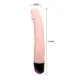 Вібратор - Waves Of Pleasure Fantasy Vibe Flesh, 23 см
