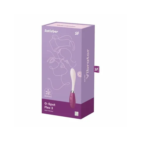 Вібратор для точки G - Satisfyer G-Spot Flex 3, рожевий