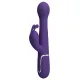 Вибратор с вращением и вибрацией — Pretty Love Dejon dark Purple, фиолетовый