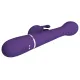 Вибратор с вращением и вибрацией — Pretty Love Dejon dark Purple, фиолетовый