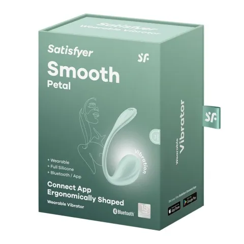 Смарт-вибратор Satisfyer Smooth Petal Connect App Mint