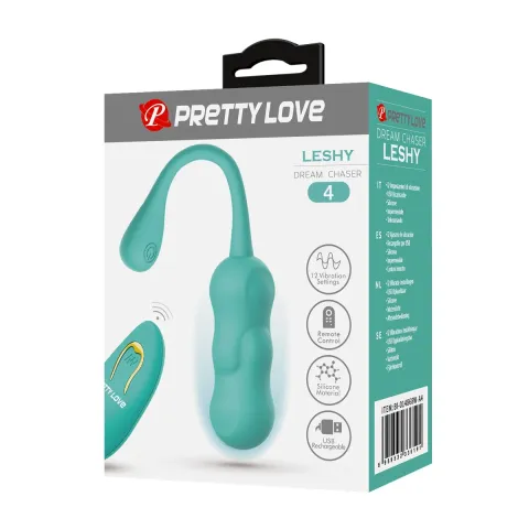 Віброяйце - Pretty Love Leshy, бірюзове