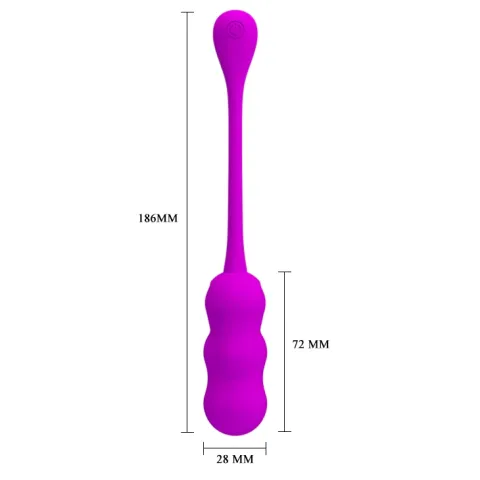 Вибратор-яйцо — Pretty Love Lechy Vibrating Egg Purple