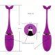 Виброяйцо с пультом управления — B-Series Vibratong Egg, розовое