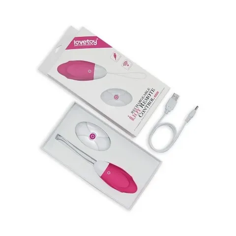 Виброяйцо — IJOY Rechargeable Remote Control Egg Pink