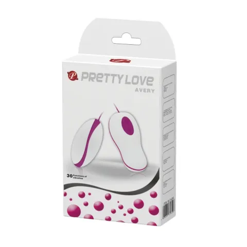 Вибратор-яйцо — Pretty Love Avery, розовый