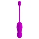 Вибратор-яйцо — Pretty Love Callie Thrusting Vibrating Egg Purple