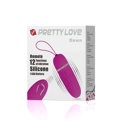 Вибратор-яйцо — Pretty Love Dawn, фиолетовый