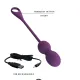 Віброяйце - Pretty Love Elvira Balls Dark Purple