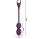 Віброяйце - Pretty Love Elvira Balls Dark Purple