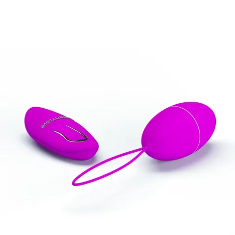 Віброяйце - Pretty Love Joanne Vibrating Egg Purple