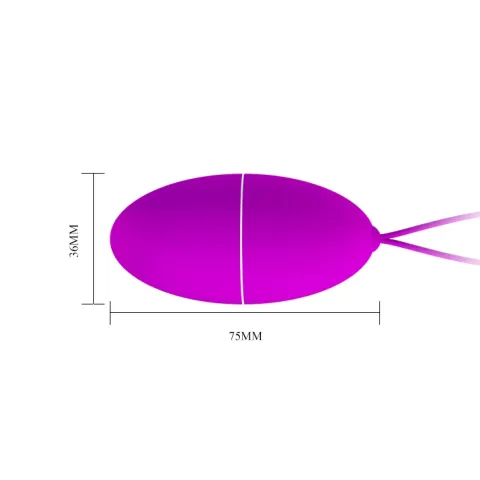 Віброяйце - Pretty Love Joanne Vibrating Egg Purple