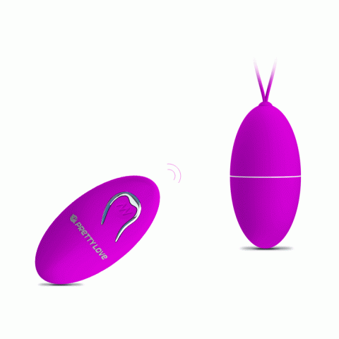 Віброяйце - Pretty Love Joanne Vibrating Egg Purple
