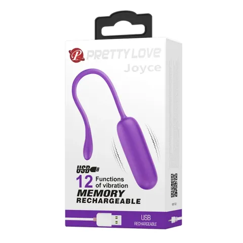 Віброяйце - Pretty Love Joyce Vibrating Egg Purple