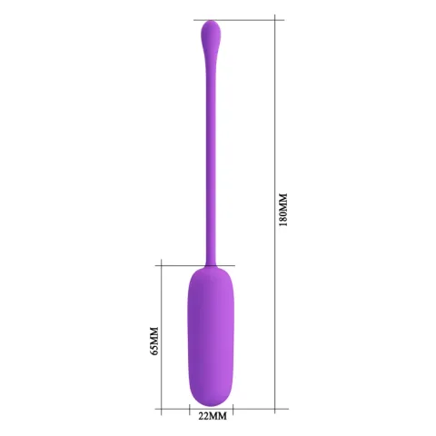 Віброяйце - Pretty Love Joyce Vibrating Egg Purple