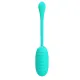 Віброяйце - Pretty Love Kirk Super Soft Silicone, бірюзове