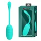 Віброяйце - Pretty Love Kirk Super Soft Silicone, бірюзове