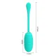Віброяйце - Pretty Love Kirk Super Soft Silicone, бірюзове