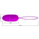 Віброяйце - Pretty Love Selkie Vibrating Egg Purple