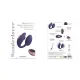 Виброяйцо с вакуумной стимуляцией клитора Love To Love Wonderlover MIDNIGHT INDIGO