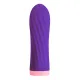 Віброкуля S Pleasures Bullets Twist & Shout Purple, фіолетова, ребриста поверхня, 10 режимів