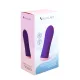 Віброкуля S Pleasures Bullets Twist & Shout Purple, фіолетова, ребриста поверхня, 10 режимів
