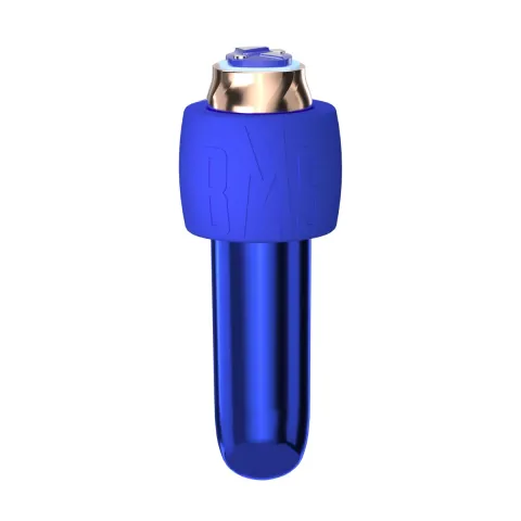 Виброшарик Swan Maximum + Comfy Cuff Blue, сверхмощный, регулируемая интенсивность, силиконовая манжета