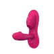 Вібромасажер - APP Remote Control Thrusting Vibrator Sync Wave Pink