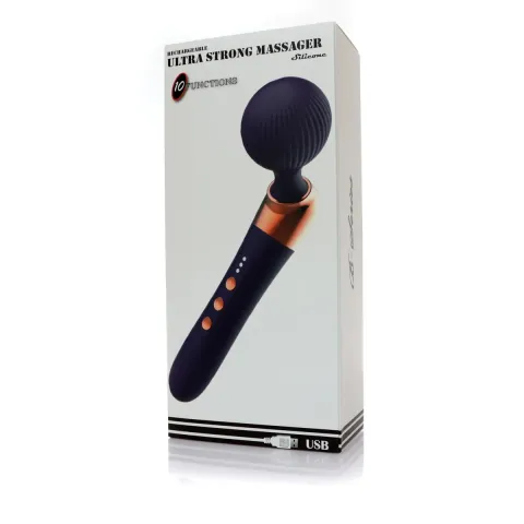 Вибромассажер — B-Series Massager Ultra Strong, тёмно-фиолетовый