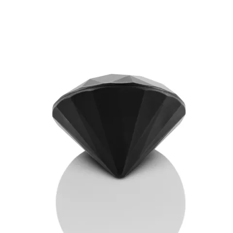 Вібромасажер діамант Bijoux Indiscrets - Twenty One Black, стильний аксесуар для дамської сумочки