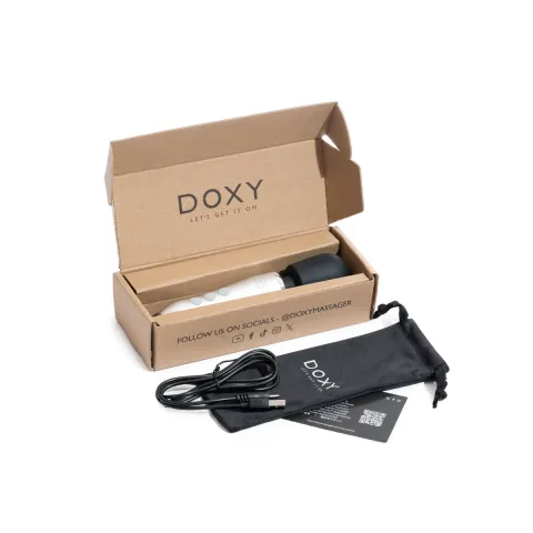 Вибромассажер DOXY Go: компактный, перезаряжаемый, водонепроницаемый, 6 режимов