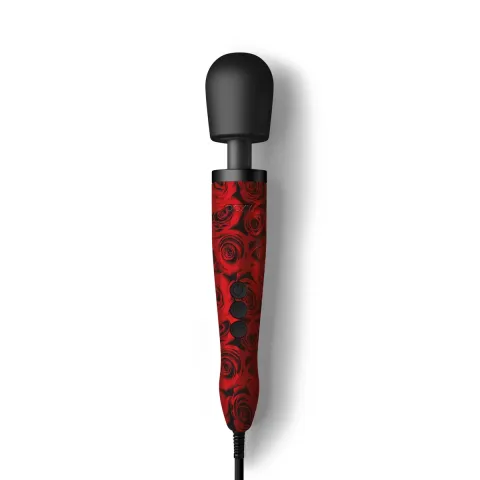 Вибромассажер DOXY Original ROSE PATTERN, очень мощный, питание 220 В, пульсирующие вибрации