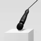 Вибромассажер DOXY3 USB-C Massager MATTE BLACK, кабель USB-C, регулируемая интенсивность, компактный