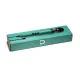 Вибромассажер DOXY3 USB-C Massager TURQUOISE, кабель USB-C, регулируемая интенсивность, компактный