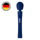 Вибромассажер Fun Factory VIM Vibrating Wand midnight blue, сверхмощный и легкий, до 6 часов работы