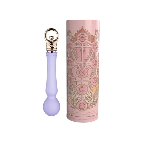 Вибромассажер с подогревом Zalo Sweet Magic — Confidence Wand Fantasy Violet