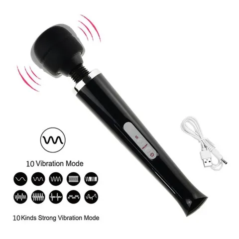 Вібромасажер - B-Series Magic Massager Wand, чорний