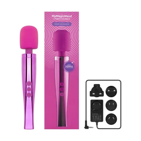 Вібромасажер MyMagicWand - Wand Massger Electric Pink