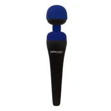 Вибрационный массажер PalmPower Recharge Blue, перезаряжаемый, гибкая головка, блокировка движения