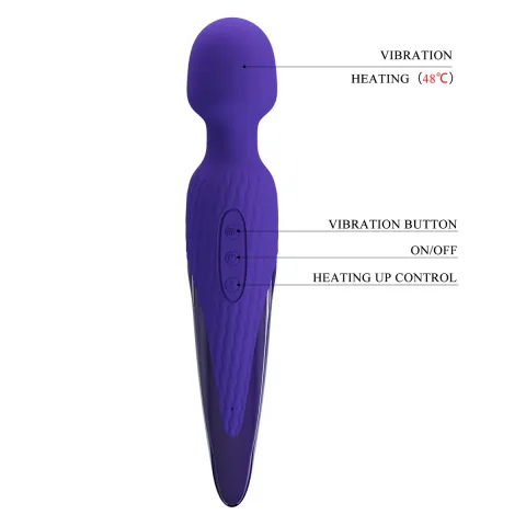 Вибромассажер — Pretty Love Antony Heat Massager Blue
