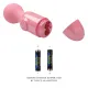 Вібратор - Pretty Love Little Cute Mini Stick Light Pink