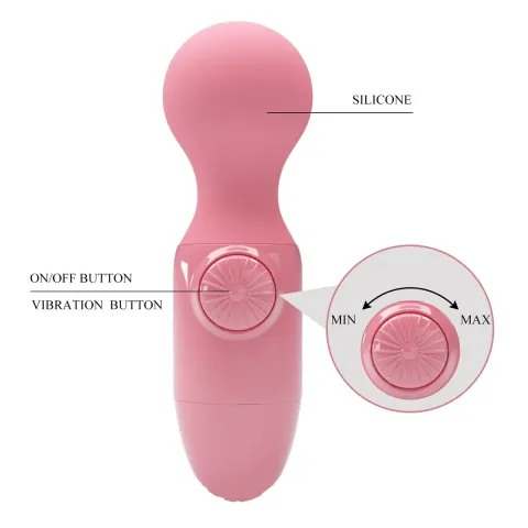Вібратор - Pretty Love Little Cute Mini Stick Light Pink