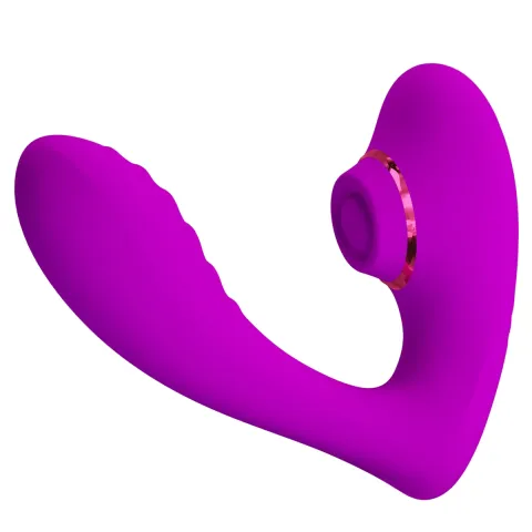 Вібромасажер - PRETTY LOVE Naty Clitoral Thrusting Stimulator