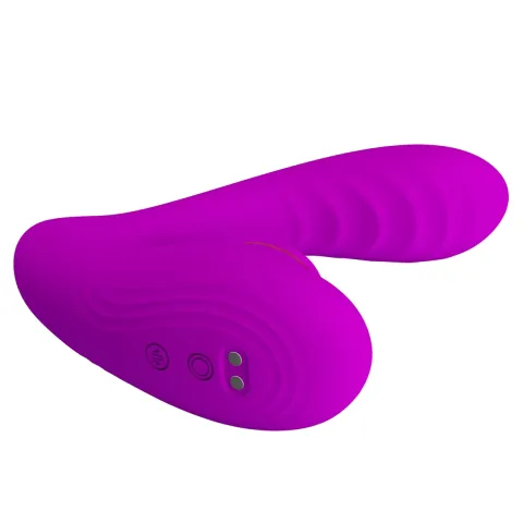 Вібромасажер - PRETTY LOVE Naty Clitoral Thrusting Stimulator