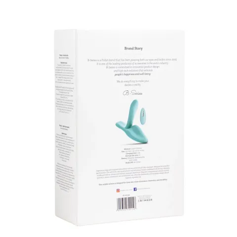 Вібромасажер - Remote Control Thrusting Vibrator Pulse Rider Turquoise