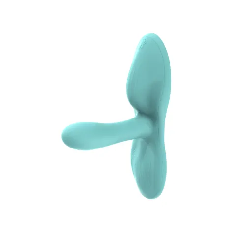 Вібромасажер - Remote Control Thrusting Vibrator Pulse Rider Turquoise