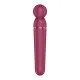 Вібромасажер Satisfyer Planet Wand-er Berry/Rosegold, дуже потужний, бездротовий
