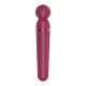 Вібромасажер Satisfyer Planet Wand-er Berry/Rosegold, дуже потужний, бездротовий